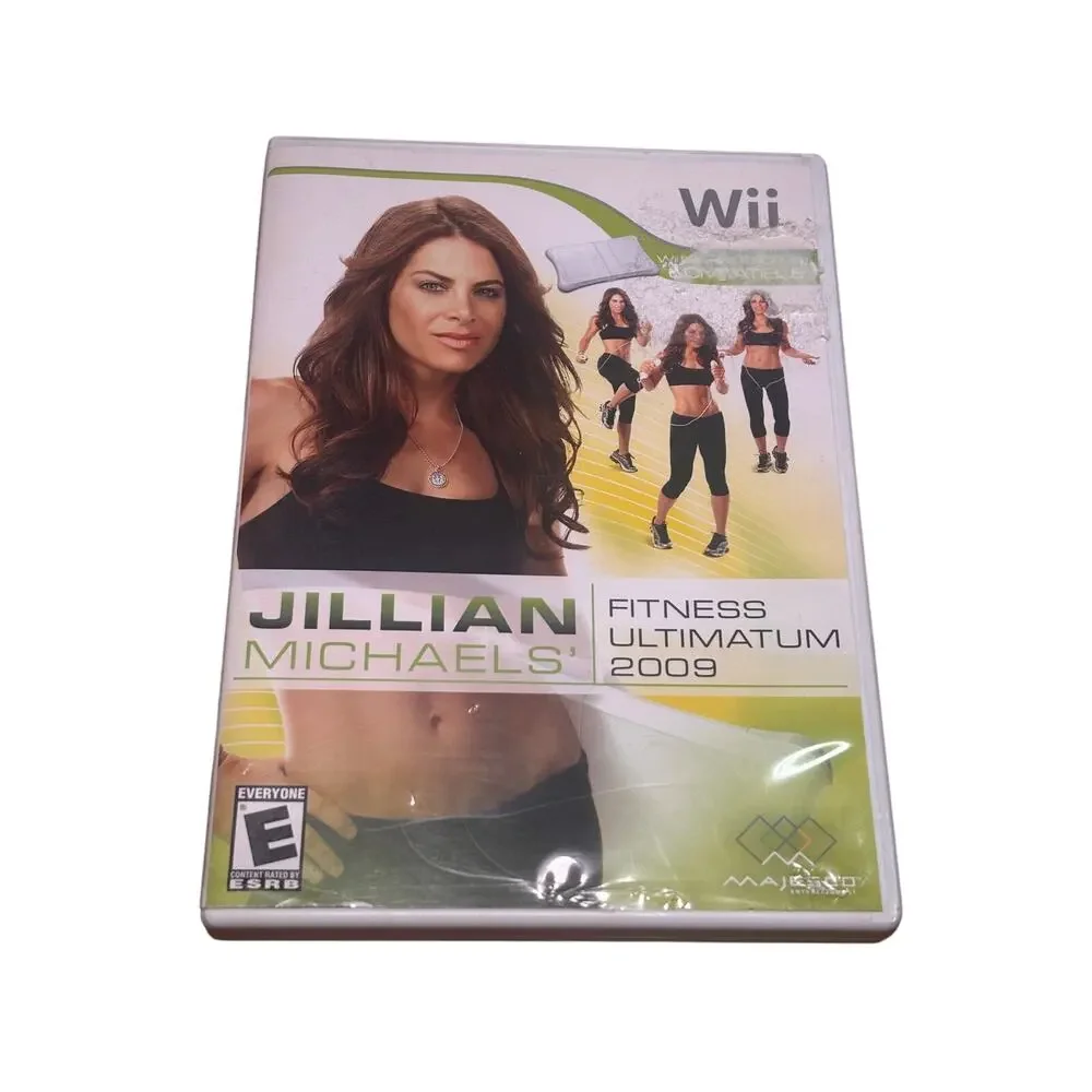 Jillian‎ Michaels Fitness Ultimatum 2009 Nintendo Wii Video Game NO MANUAL